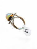 Ethiopian Opal Solid 925 Sterling Silver Ring 6