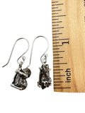 Meteorite Solid 925 Sterling Silver Earrings