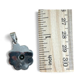 Blue Topaz Solid 925 Sterling Silver Pendant