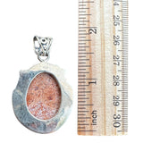 Mexican Fire Opal Solid 925 Sterling Silver Pendant