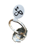 Pink Queen Conch Solid 925 Sterling Silver Ring 8.5