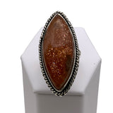 Sunstone Solid 925 Sterling Silver Ring