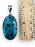 Shattuckite Solid 925 Sterling Silver Pendant (Copy)