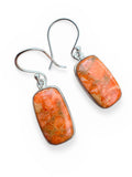 Sponge Coral Solid 925 Sterling Silver Earrings