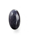 Blue Sandstone Solid 925 Sterling Silver Ring 6