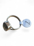 Labradorite Solid 925 Sterling Silver Ring 7
