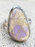 Phosphosiderite Solid 925 Sterling Silver Ring 7.5