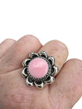 Pink Queen Conch Solid 925 Sterling Silver Ring 10