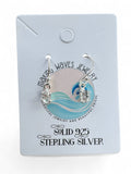 Herkimer Diamond Solid 925 Sterling Silver Earrings
