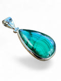 Malachite Solid 925 Sterling Silver pendant