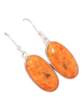 Sponge Coral Solid 925 Sterling Silver Earrings