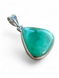 Chrysoprase Solid 925 Sterling Silver Pendant