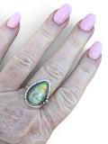 Monarch Opal Solid 925 Sterling Silver Ring 9
