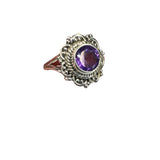 African Amethyst Solid 925 Sterling Silver Ring 5