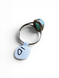Caribbean Larimar Solid 925 Sterling Silver Ring 10