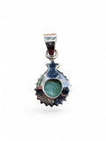 Amazonite Solid 925 Sterling Silver Pendant