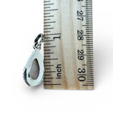 Natrolite Pink Larimar Solid 925 Sterling Silver Pendant