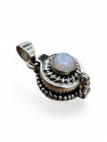 Ethiopian Opal Solid 925 Sterling Silver Poison Locket Pendant