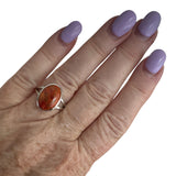 Sponge Coral Solid 925 Sterling Silver Ring 8