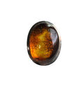 Baltic Amber Solid 925 Sterling Silver Ring 5