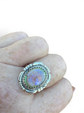 Monarch Opal Solid 925 Sterling Silver Ring 9