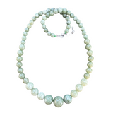 Jade graduated Beaded Necklace