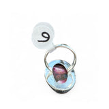 Kingman Pink Dahlia Turquoise Solid 925 Sterling Silver Ring 6