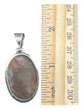 Crazy Lace Agate Solid 925 Sterling Silver Pendant