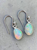 Ethiopian Opal Solid 925 Sterling Silver Earrings