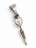 Mercury Mystic Topaz Woman Solid 925 Sterling Silver Pendant