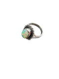Ethiopian Opal Solid 925 Sterling Silver Ring 5
