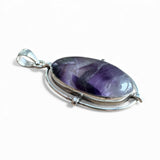 Amethyst Solid 925 Sterling Silver Pendant