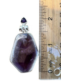 Tripache Amethyst Solid 925 Sterling Silver Pendant