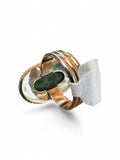 Kingman Turquoise Solid 925 Sterling Silver Ring 9