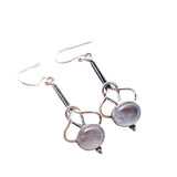 Rainbow Moonstone Solid 925 Sterling Silver Earrings