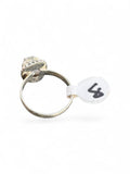 Herkimer Diamond Solid 925 Sterling Silver Ring 8
