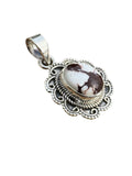 Wild Horse Jasper Solid 925 Sterling Silver Pendant