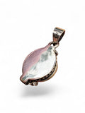 Kingman Turquoise Solid 925 Sterling Silver Poison Locket Pendant
