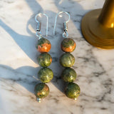 Unakite Earrings