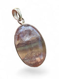 Fluorite Solid 925 Sterling Silver Pendant