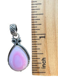 Pink Conch Solid 925 Sterling Silver Pendant