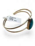 Shattuckite Solid 925 Sterling Silver Cuff Bracelet