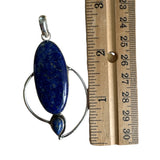 Blue Lapis Solid 925 Sterling Silver Pendant