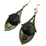 Mudd Crack Solid 925 Sterling Silver Earrings