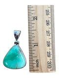 Chrysoprase Solid 925 Sterling Silver Pendant