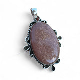 Sunstone Solid 925 Sterling Silver Pendant