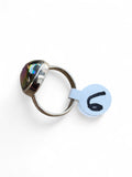 Titanium Aura Druzy Solid 925 Sterling Silver Ring 6