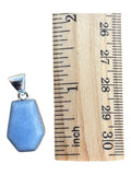 Angelite Solid 925 Sterling Silver Pendant