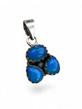 Paraiba Opal Solid 925 Sterling Silver Pendant