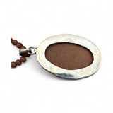 Goldstone Solid 925 Sterling Silver Pendant Necklace